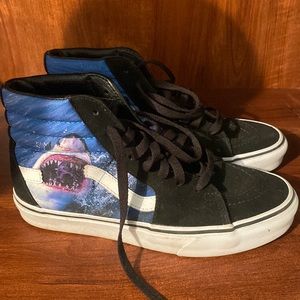 Shark Week Vans! Mens 5.5 womens 7